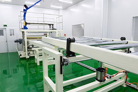 遨蓝实业切割车间实景 - 5000㎡现代化厂房